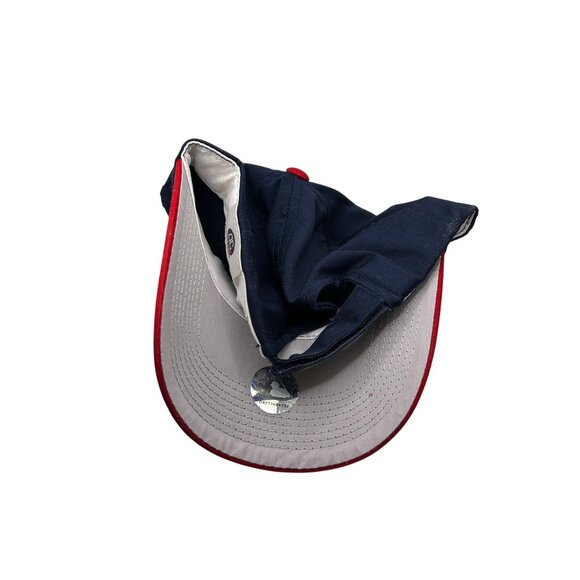 Atlanta Braves Navy & Red Baseball Cap By Outdoor Cap - Picture 3 of 5